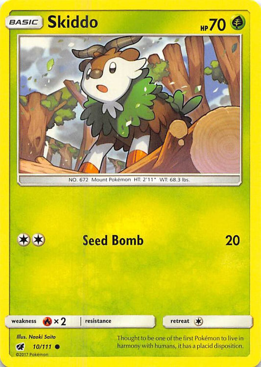 Skiddo [SM - Crimson Invasion] 10/111