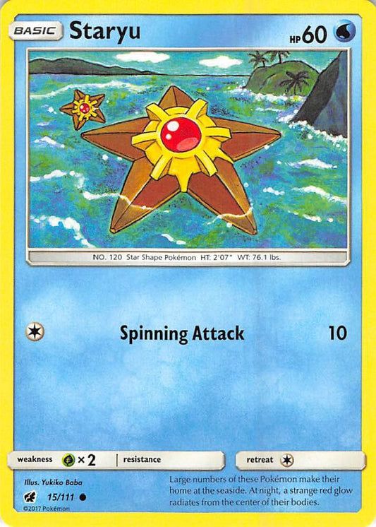 Staryu [SM - Crimson Invasion] 15/111