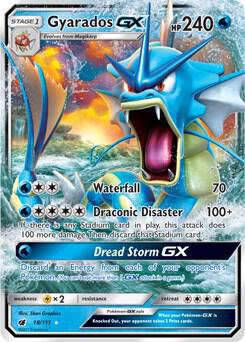 Gyarados GX [SM - Crimson Invasion] 18/111