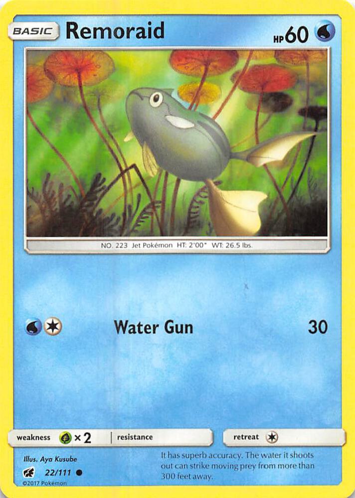 Remoraid [SM - Crimson Invasion] 22/111