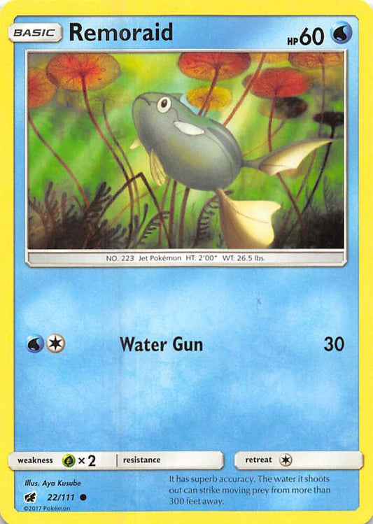 Remoraid [SM - Crimson Invasion] 22/111