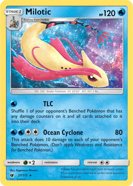 Milotic [SM - Crimson Invasion] 27/111