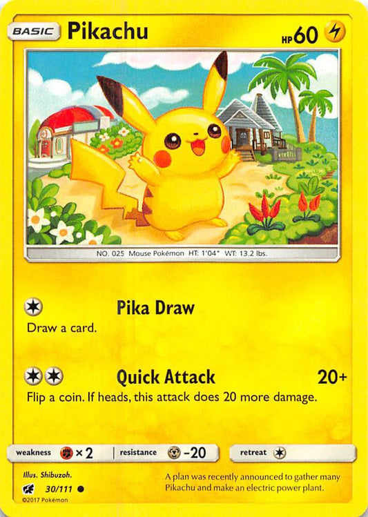 Pikachu [SM - Crimson Invasion] 30/111