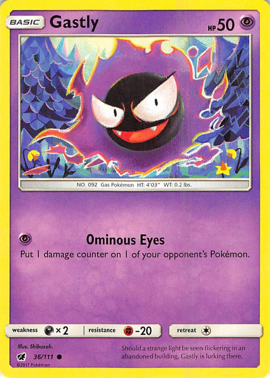 Gastly [SM - Crimson Invasion] 36/111