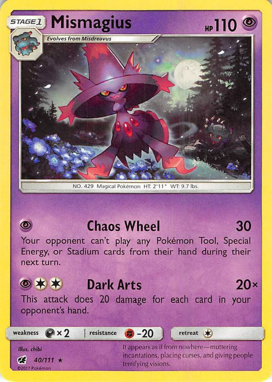 Mismagius [SM - Crimson Invasion] 40/111