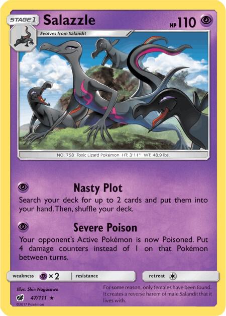 Salazzle [SM - Crimson Invasion] 47/111