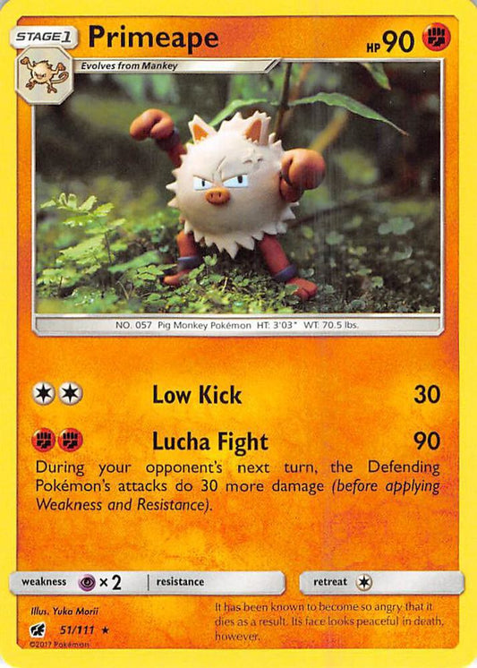 Primeape [SM - Crimson Invasion] 51/111