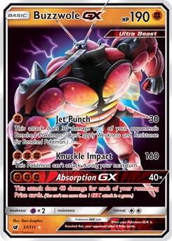 Buzzwole GX [SM - Crimson Invasion] 57/111