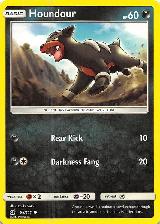 Houndour [SM - Crimson Invasion] 58/111
