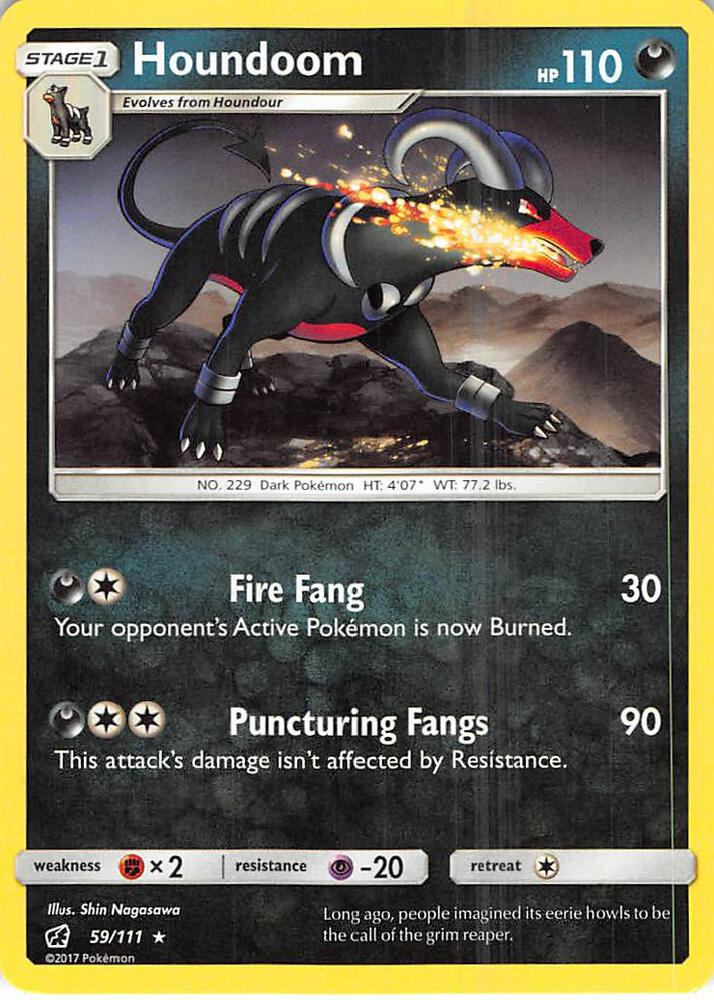 Houndoom [SM - Crimson Invasion] 59/111