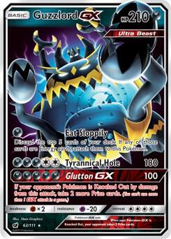 Guzzlord GX [SM - Crimson Invasion] 63/111