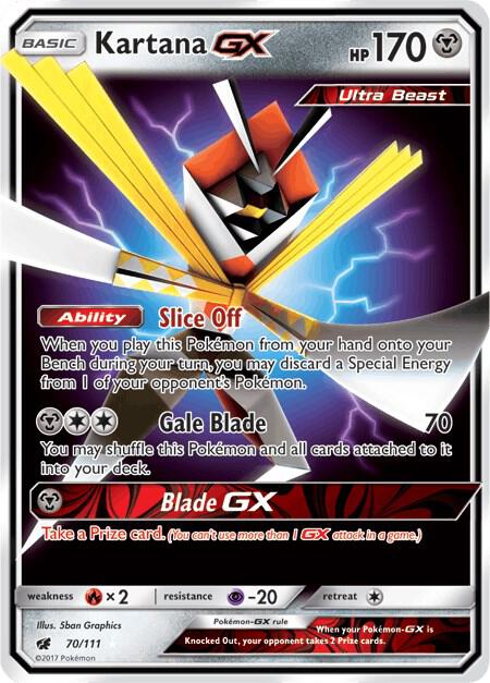 Kartana GX [SM - Crimson Invasion] 70/111