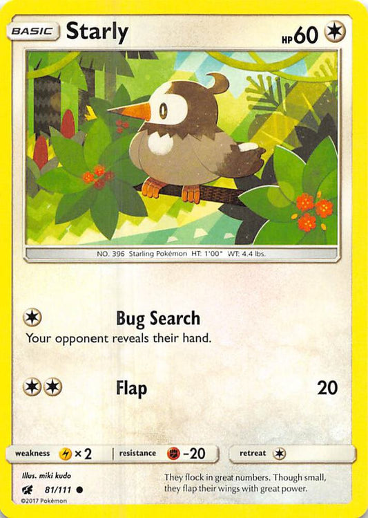 Starly [SM - Crimson Invasion] 81/111