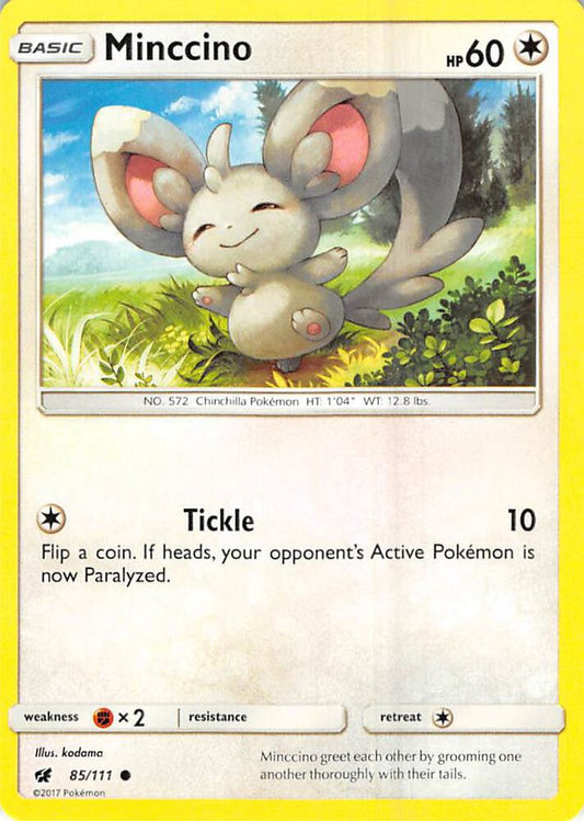 Minccino [SM - Crimson Invasion] 85/111