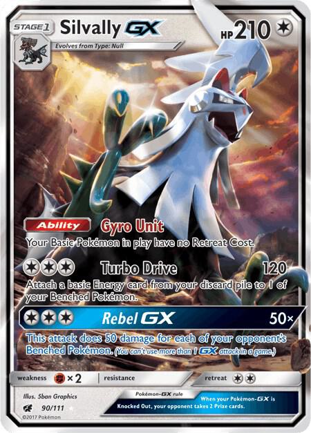 Silvally GX [SM - Crimson Invasion] 90/111