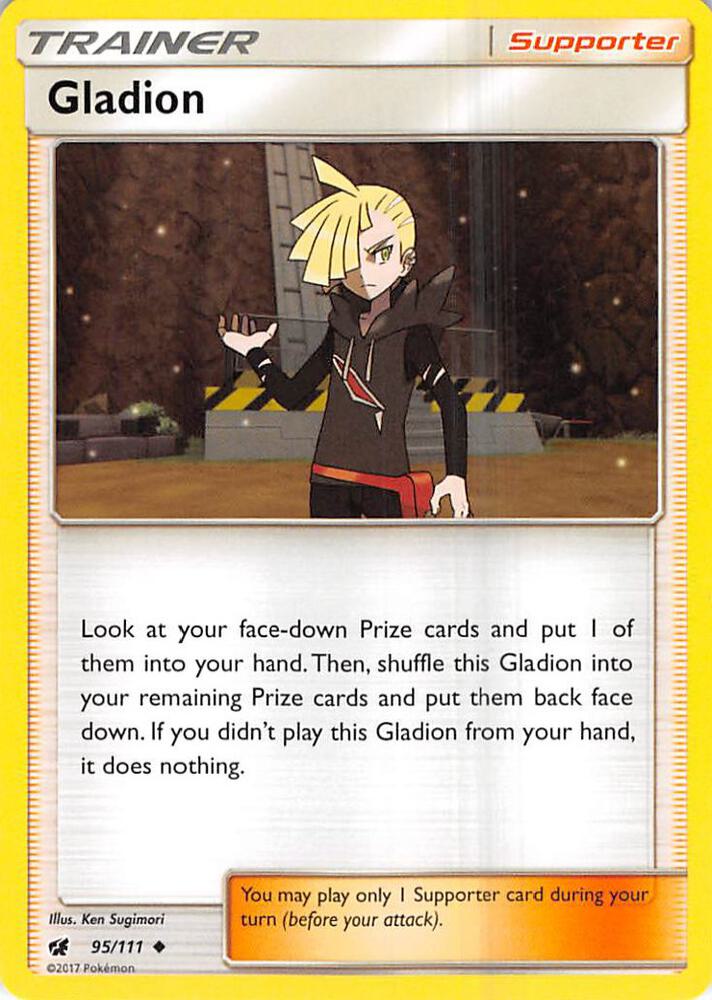 Gladion [SM - Crimson Invasion] 95/111