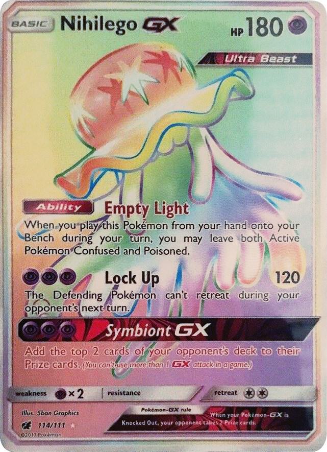 Nihilego GX (Secret) [SM - Crimson Invasion] 114/111