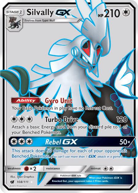 Silvally GX (Full Art) [SM - Crimson Invasion] 108/111