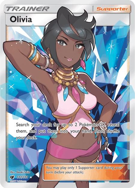 Olivia (Full Art) [SM - Crimson Invasion] 111/111