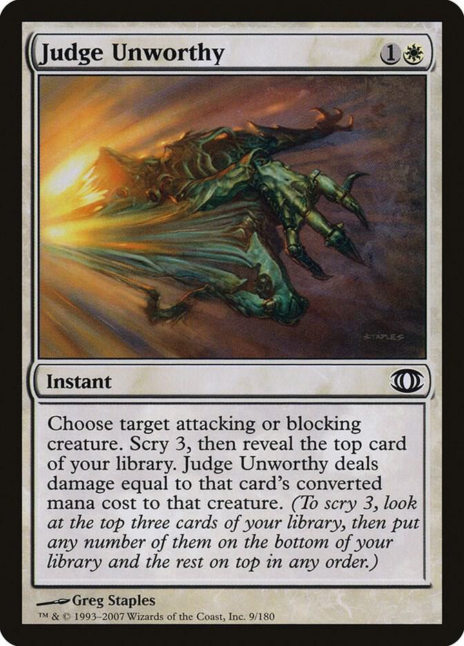 Judge Unworthy [Future Sight] 9