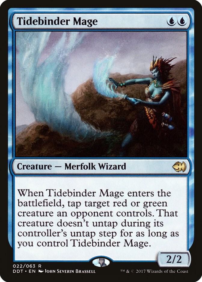 Tidebinder Mage [Duel Decks: Merfolk vs. Goblins] 22