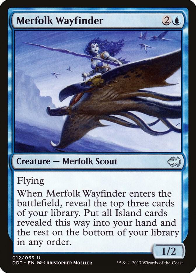 Merfolk Wayfinder [Duel Decks: Merfolk vs. Goblins] 12