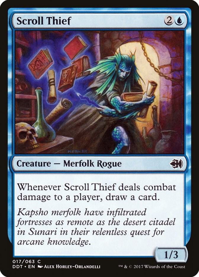 Scroll Thief [Duel Decks: Merfolk vs. Goblins] 17