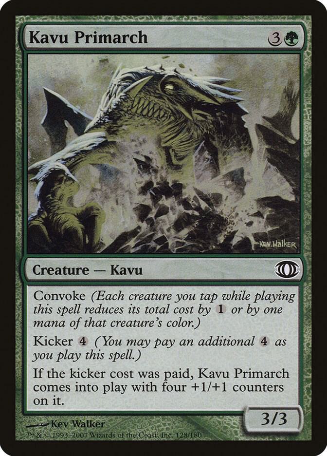 Kavu Primarch [Future Sight] 128