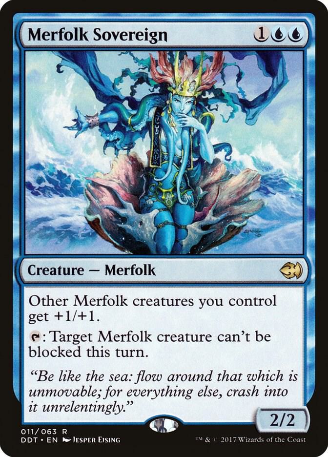 Merfolk Sovereign [Duel Decks: Merfolk vs. Goblins] 11