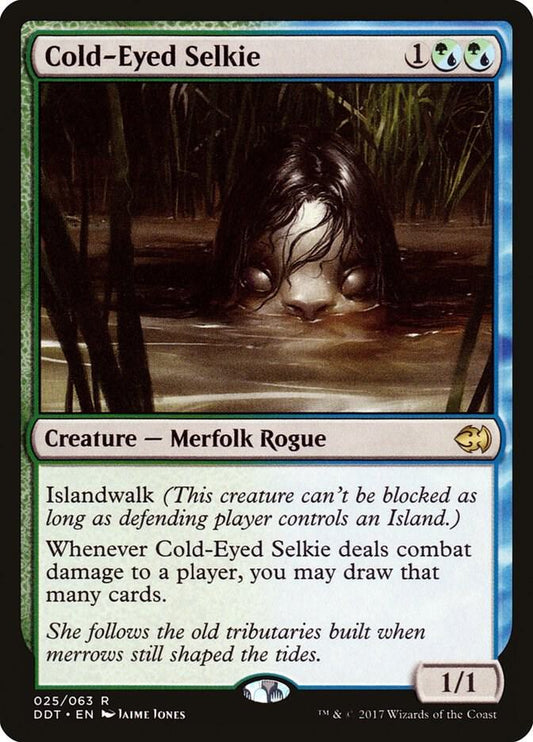 Cold-Eyed Selkie [Duel Decks: Merfolk vs. Goblins] 25