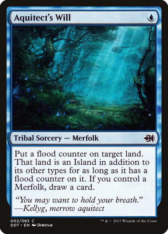 Aquitect's Will [Duel Decks: Merfolk vs. Goblins] 2