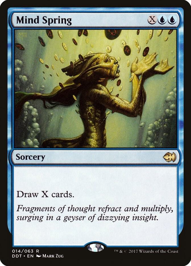 Mind Spring [Duel Decks: Merfolk vs. Goblins] 14