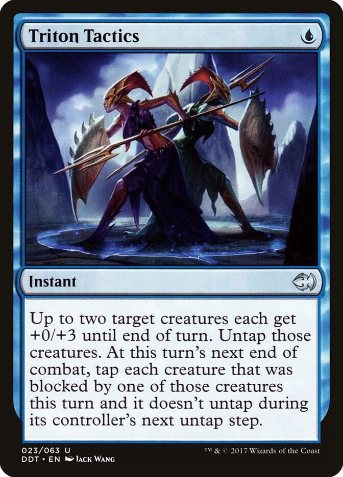 Triton Tactics [Duel Decks: Merfolk vs. Goblins] 23