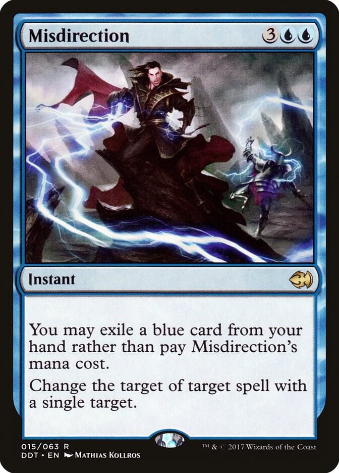 Misdirection [Duel Decks: Merfolk vs. Goblins] 15