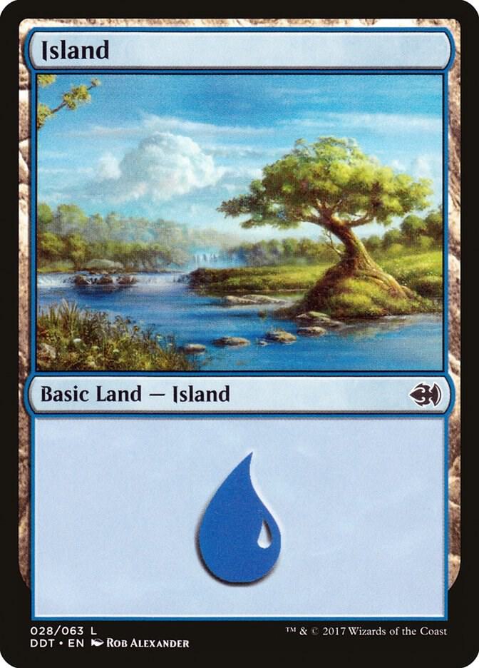 Island (028) [Duel Decks: Merfolk vs. Goblins] 28