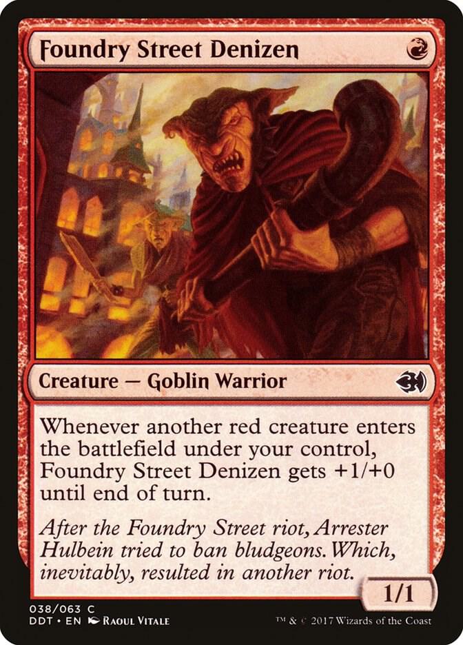 Foundry Street Denizen [Duel Decks: Merfolk vs. Goblins] 38