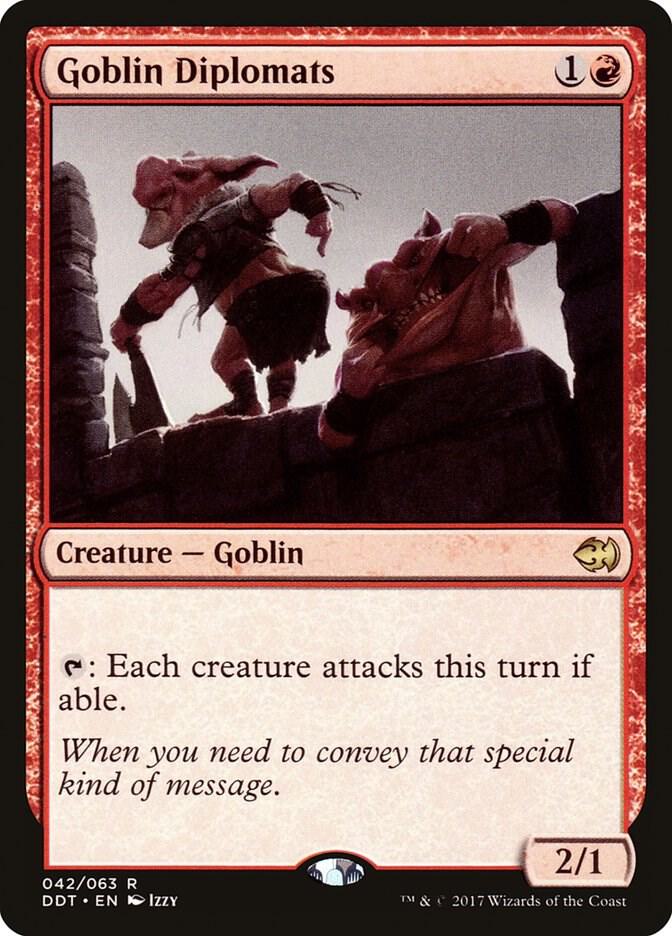 Goblin Diplomats [Duel Decks: Merfolk vs. Goblins] 42