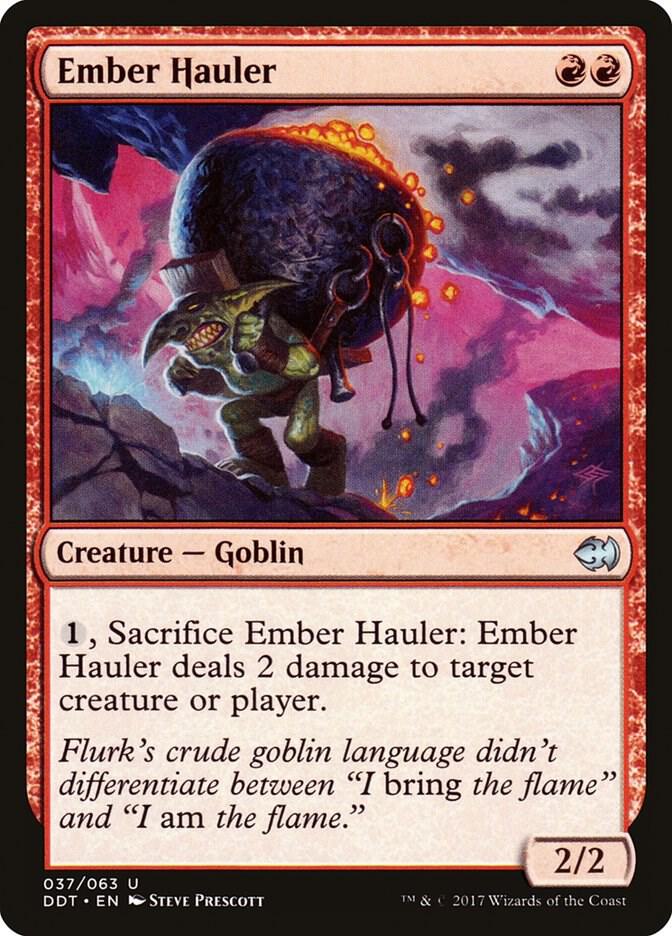 Ember Hauler [Duel Decks: Merfolk vs. Goblins] 37