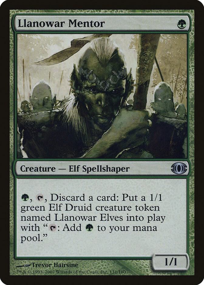 Llanowar Mentor [Future Sight] 131