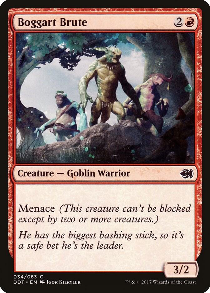 Boggart Brute [Duel Decks: Merfolk vs. Goblins] 34