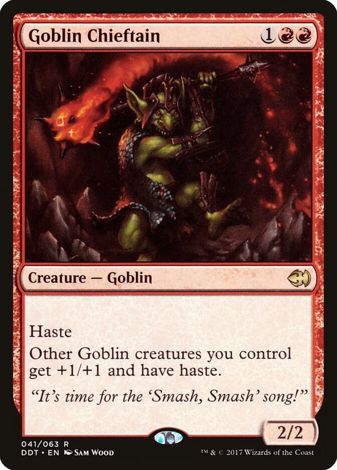 Goblin Chieftain [Duel Decks: Merfolk vs. Goblins] 41