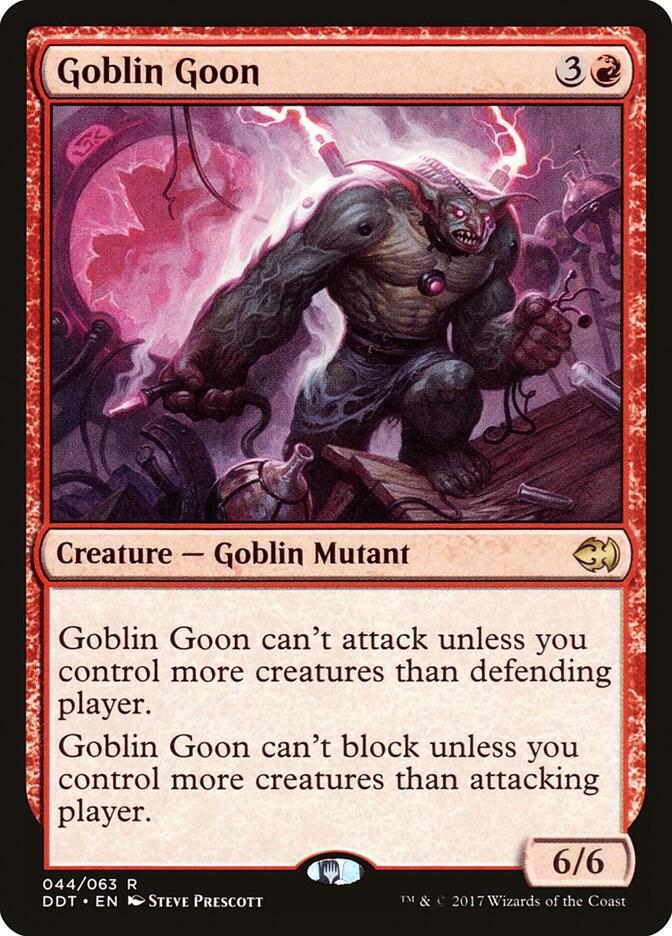 Goblin Goon [Duel Decks: Merfolk vs. Goblins] 44