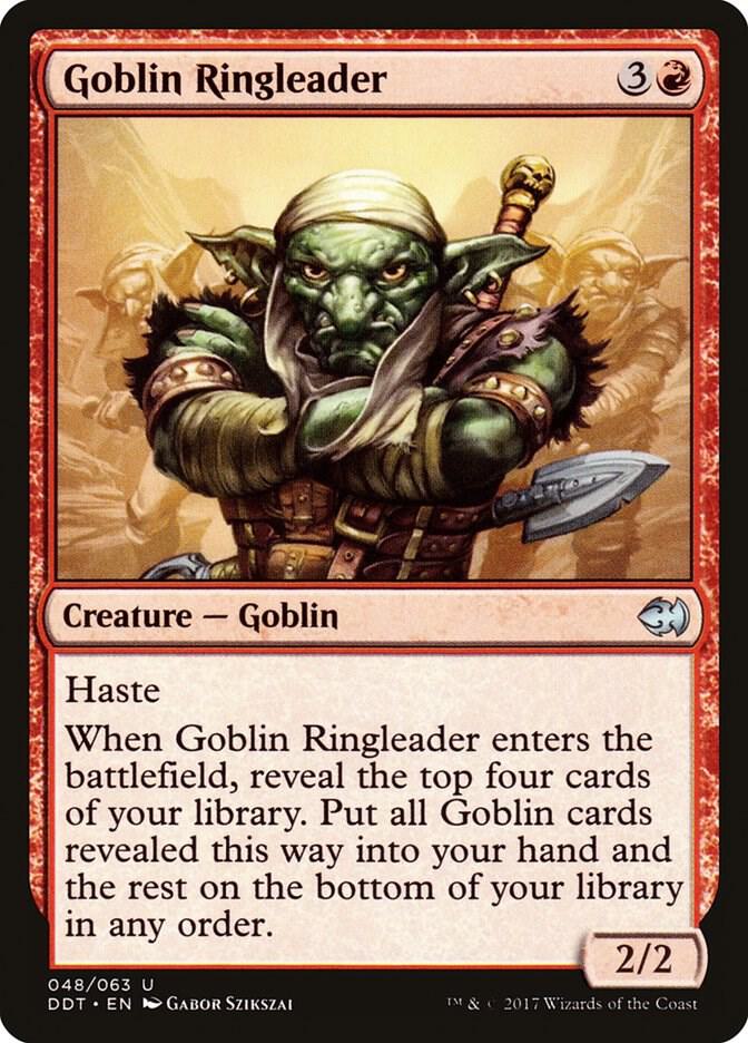 Goblin Ringleader [Duel Decks: Merfolk vs. Goblins] 48