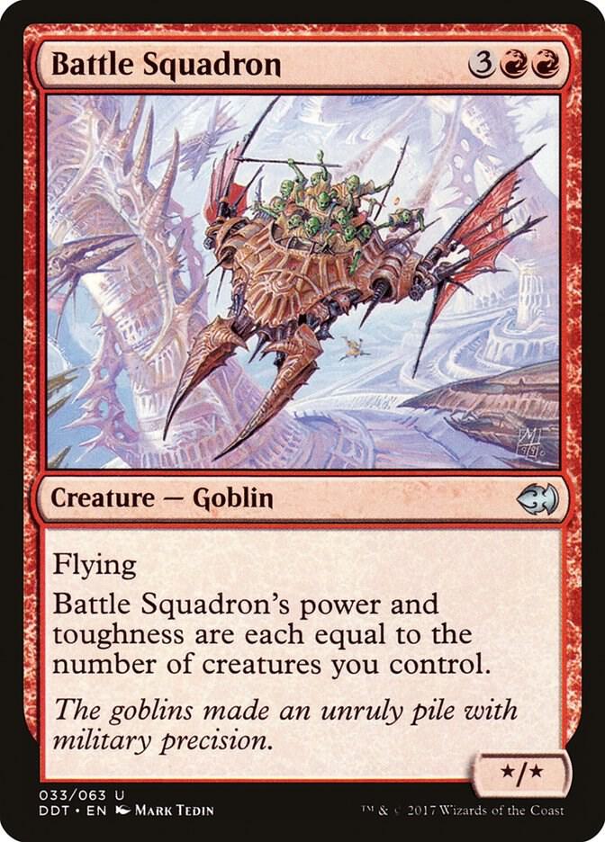 Battle Squadron [Duel Decks: Merfolk vs. Goblins] 33