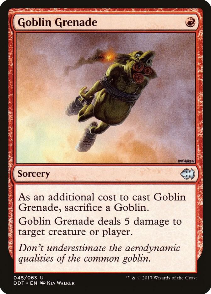 Goblin Grenade [Duel Decks: Merfolk vs. Goblins] 45