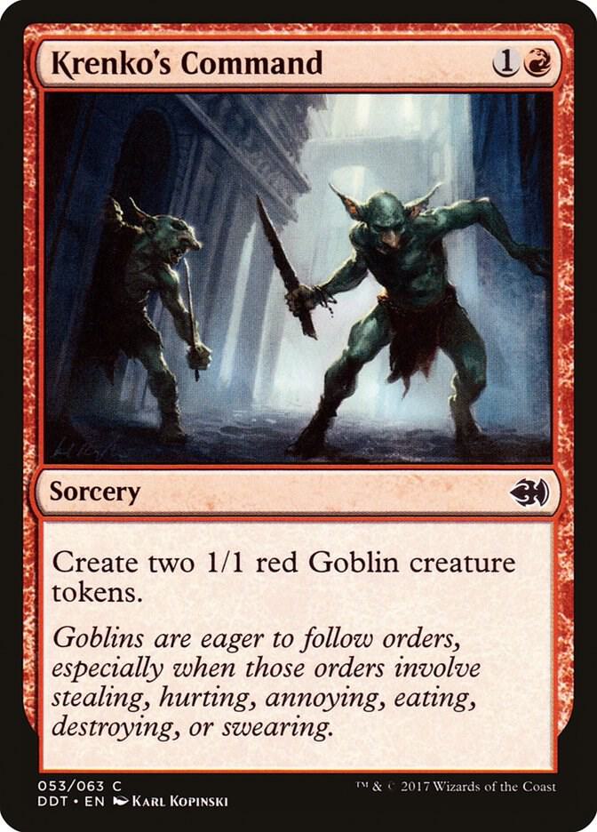 Krenko's Command [Duel Decks: Merfolk vs. Goblins] 53