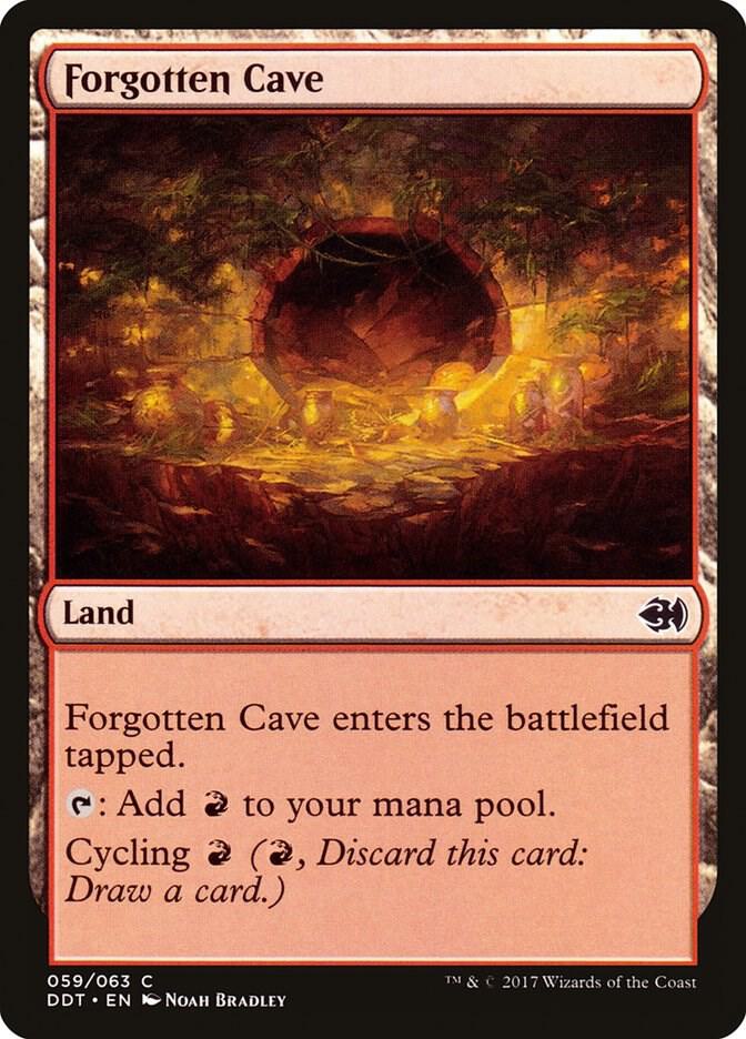 Forgotten Cave [Duel Decks: Merfolk vs. Goblins] 59