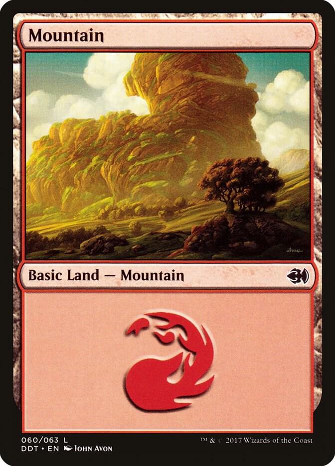 Mountain (060) [Duel Decks: Merfolk vs. Goblins] 60
