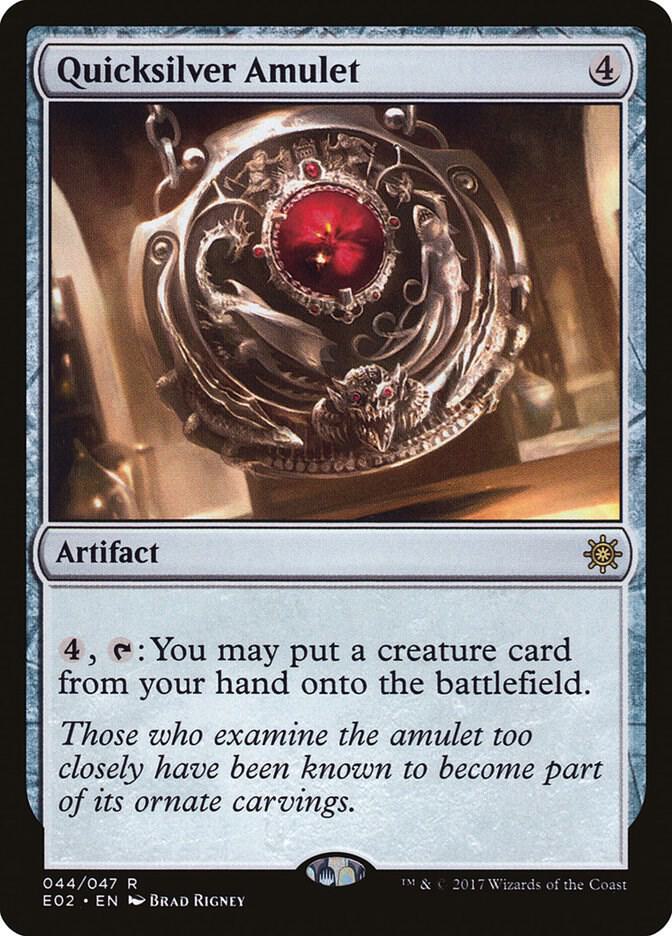 Quicksilver Amulet [Explorers of Ixalan] 44