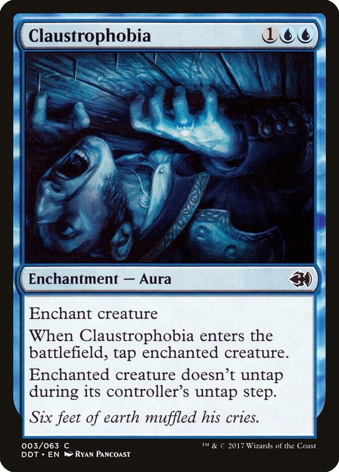 Claustrophobia [Duel Decks: Merfolk vs. Goblins] 3